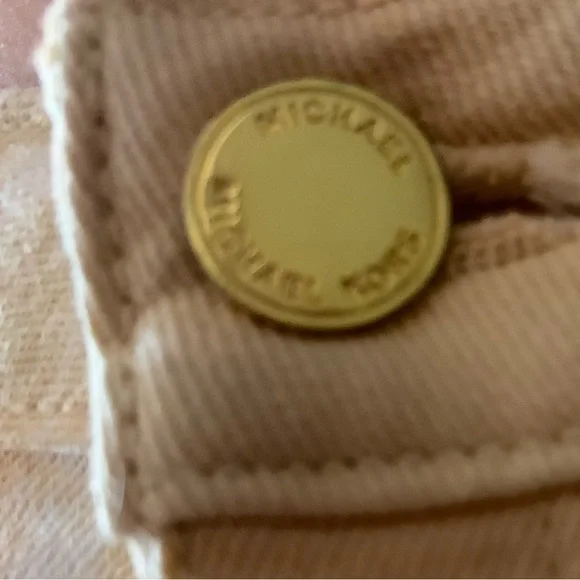 Michael Kors Tie Dyed Skinny Jeans Peach and Cream EUC - Picture 5 of 5